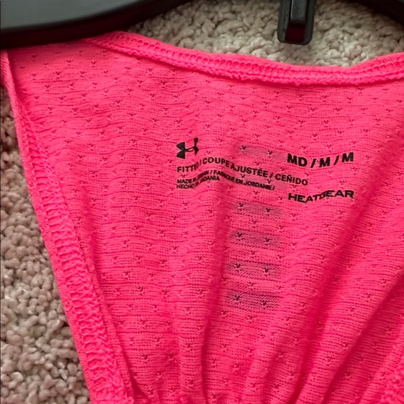 Size Medium Pink Under Armour Tank Top - Picture 3 of 4